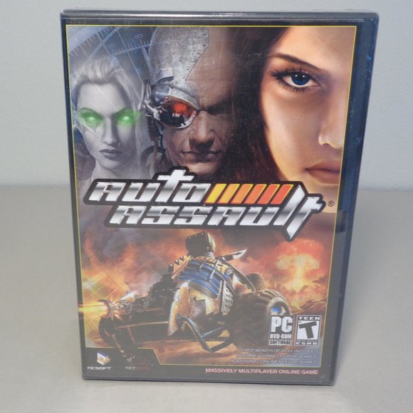 AUTO ASSAULT New PC DVD-ROM Software Video Game